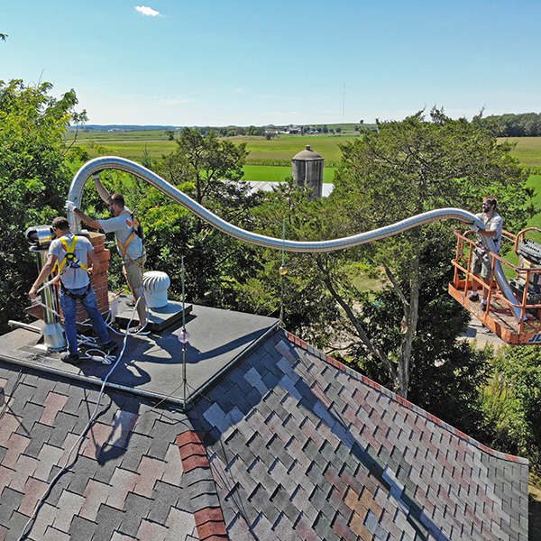 chimney liner replacement in Galena IL