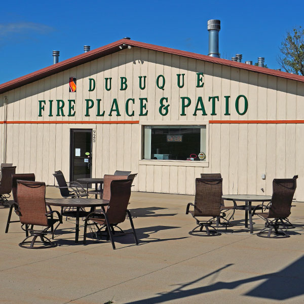 Fireplace and patio sales and services in Dubuque IA