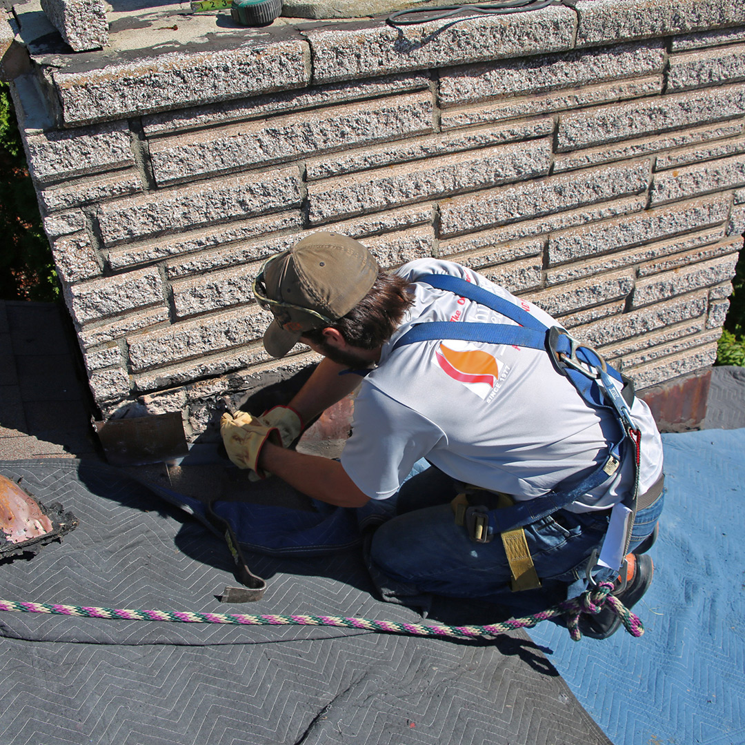 Chimney Flashing Repairs in aiken il