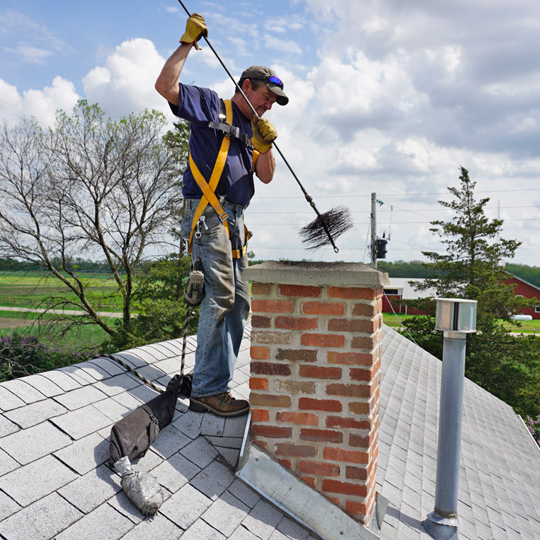 Chimney sweeping in Asbury, IA