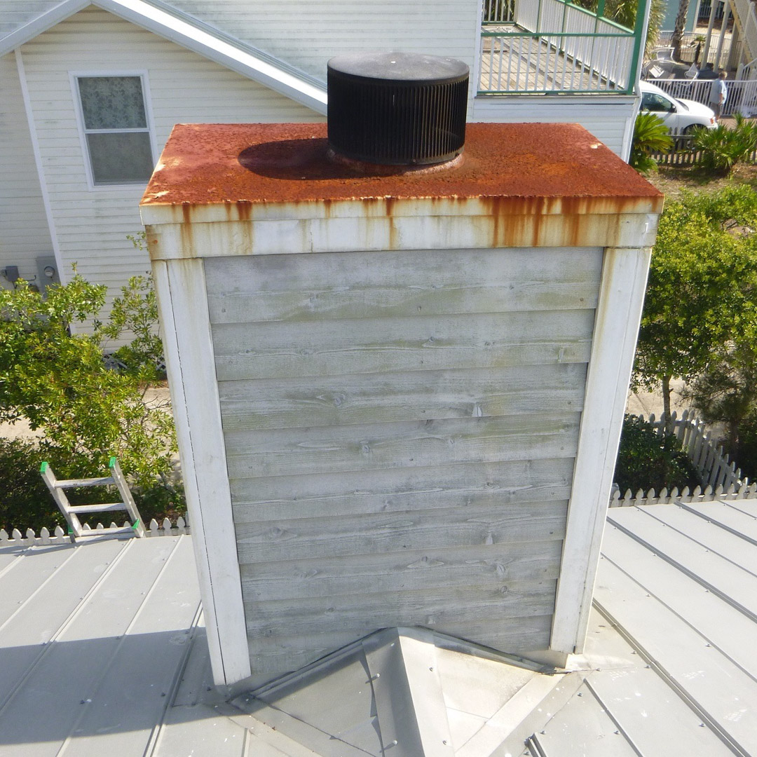 Chimney chase repair in Independence, IA