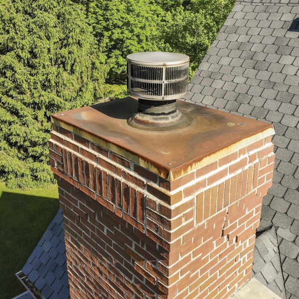 Chimney chase repair in Asbury, IA