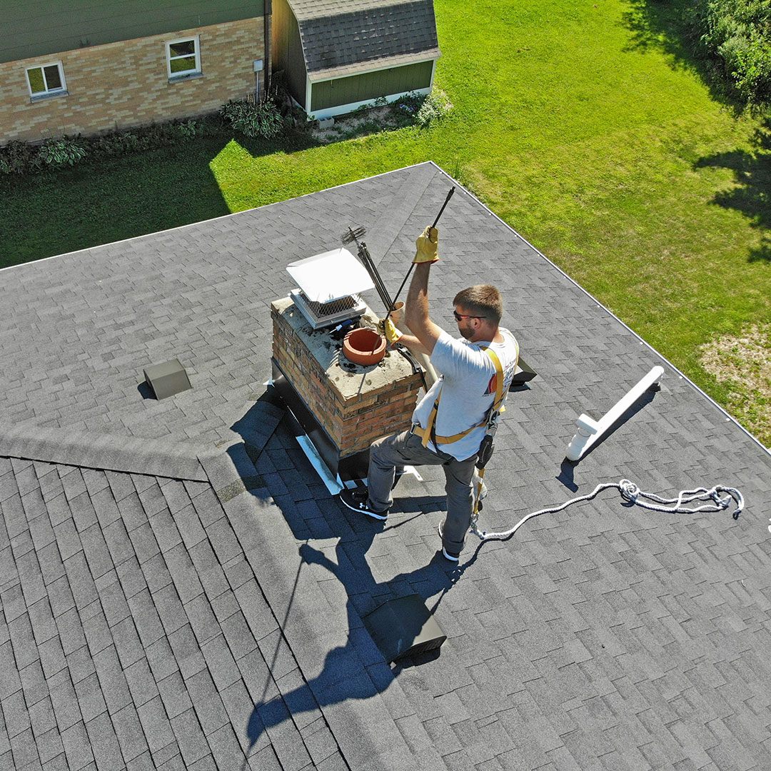 Chimney sweep services in ne iowa, sw wisconsin, nw illinois